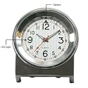 Desk Clock Spy Cam Camcorder DVR Hidden Pinhole Camera with Built-in 2GB Memory