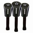 Team Effort Dallas Cowboys NFL Set of Three Mesh Barrel Head Covers