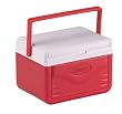 Coleman FlipLid 6 Personal Cooler, Red