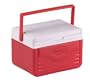 Coleman FlipLid 6 Personal Cooler, Red