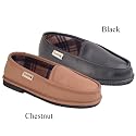 Bearpaw Men's Deerskin Slippers w/ Wool Lining