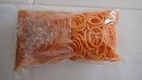 RAINBOW LOOM (formerly Twistz Bandz) REFILL BAG 600 NEON ORANGE + C CLIPS