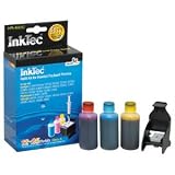 InkTec Refill Kit for HP 60 and 60XL Color Ink Cartridges