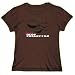 T-Shirt Womens Brown " FUTURE Debt Collector " Occupations Large