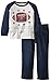 Kids Headquarters Little Boys' Raglan Footbal Top with Jean