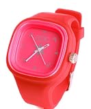 Epic Timepieces: The Catalyst- Hot Pink on Red (Includes Additional White Band)