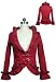 Red Funky Flounce Buckles Bow Bohemian Top