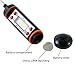 BOGZON Mini Digital Stainless Cooking Thermometer Sensor Prober, Instant-Read Thermometer for Grill, BBQ, Food, Meat, Milk, Candy/Bath Water, LCD Screen, Long Probe, Black