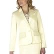 Isaac Mizrahi for Target® Sateen Peak Lapel Jacket - Opal Cream