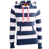 Soul Cal College Stripe Hoody - White - Womens