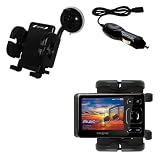 Creative Zen 2GB Flexible Auto Windshield Holder with Car Charger - Uses Gomadic TipExchange