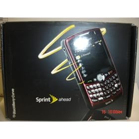 Sprint CDMA BlackBerry 8330 Red Curve CDMA technology only