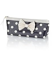 Spotted Bow Cosmetic Purse