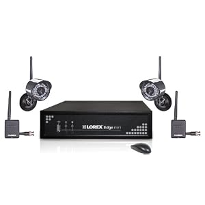 Lorex LH304321C2WB DVR Security System with 2 Digital Wireless Cameras (Black)
