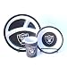 Oakland Raiders Toddler Plate & Cup Set (Divided Plate, Bowl, and Cup Included)