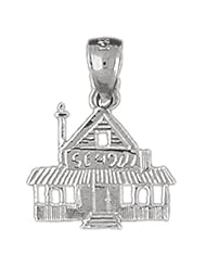 Clevereves 14K White Gold Charm Graduation 0.9 - Gram(s)
