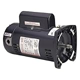 Image : 1 hp 3450rpm 48Y Frame 230 volts Square Flange Pool Pump-Energy Efficient replacement motor AO Smith