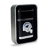 Carolina Panthers Refillable Butane Torch Lighter with Tin Gift Box