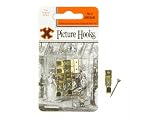 Shaw X Picture Hooks Brass Plated No.2 X40