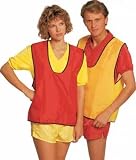 Produkt-Bild: Sport-Otto Trainingsleibchen rot M Junior schwarzer Rand