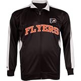 Majestic Philadelphia Flyers Big & Tall Therma Base Track Jacket 4X Big