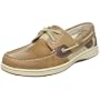 Women's Sperry, Bluefish 2 eye Boat Casual LINEN BRONZE 6 M