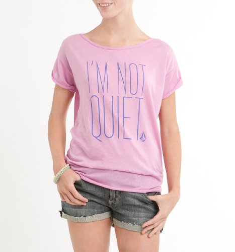 Volcom Quiet Riot Tough Tee - Purple X Sml Size