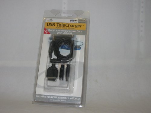 USB Mobile Phone Charger for Nokia, Ericsson & Motorola