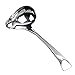 HSTYAIG Kitchen Stainless Steel Saucier Drizzle Spoon Mint Sauce Ladle Sauce with Spout (Drizzle Spoon)