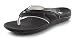 Orthaheel Sandal Kinetic Flip Flop Black Size 7