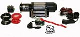 Bull Dog 4,000 lb ATV / UTV Self Recovery Utility WinchBullDog 4000lb ATV / UTV Winch with 2 Switches, Mounting Channel, Roller Fairlead & Wire Rope