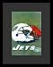 New York Jets (Helmet) Sports Black Wood-Mounted Poster Print - 11
