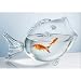CLEAR FISH BOWL - CLEAR FISH SHAPED BOWL