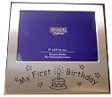 * 'My First Birthday' Photo Frame Gift * Baby's 1st Birthday Picture