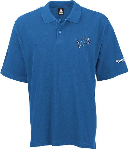 Detroit Lions Men's Polo Shirt by Reebok (XXL)