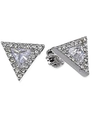 Juicy Couture Jewelry Pave Triangle Stud Earrings
