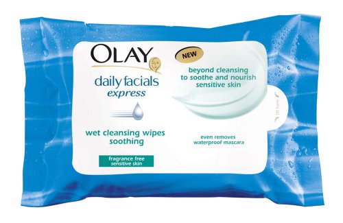 Olay Daily Facials Express Wet Wipes Sensitive 25 s
