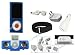 Cuffu iPod Nano 4 (4th Generation) Great Deal Combo Package Blue Skin Case Cover & Home Charger , Car Charger, Data Cable & Armband & Blue Ipod Speaker (6 in 1) in Only One LOWEST Shipping Rate Great Holiday Gift