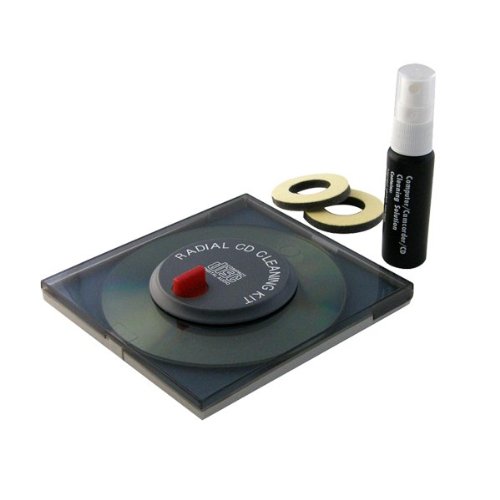 Childrens Toyshop  Computer : Radial CD DVD VCD Cleaning Kit