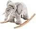 Steiff 48944 Trampili, Reit-Elefant 70cm, grau