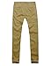 Match Mens Slim Tapered Flat Front Casual Pants (34, Khaki)