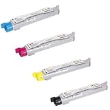 4-Pack: 1 x 9,000-Page Black toner Cartridge / 1 x 8000-Page Cyan / Magenta / Yellow Toner Cartridg