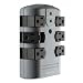 Belkin® Pivot Plug Surge Protector, 6 Rotating Outlets, Wall Mount