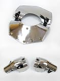 Steel Gorget Medieval Neck and Shoulder Armor: Knight Costume