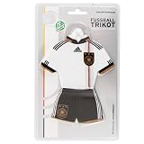 Mini Mini Kit Fussball Trikot f�rs Auto mit Sauger, Deutschland-Design, 16,2x26,7x1 cm
