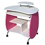 Girls' Techni Mobili Computer Desk - Pink/ White
