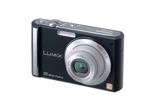Panasonic Lumix DMC-FS20K 10MP Digital Camera with 4x Wide Angle MEGA Optical Image Stabilized Zoom (Black) image