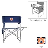 Navy Blue Sports Chair (Auburn Tigers) by Picnic Time