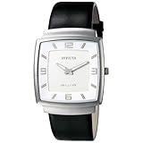 Invicta Men's 5135 Slim Collection Square Black Leather Watch