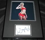 Kimberly Stewart SEXY Lingerie Signed Framed 11x14 Photo Display JSA - Memorabilia